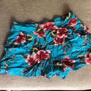 Summer floral shorts
